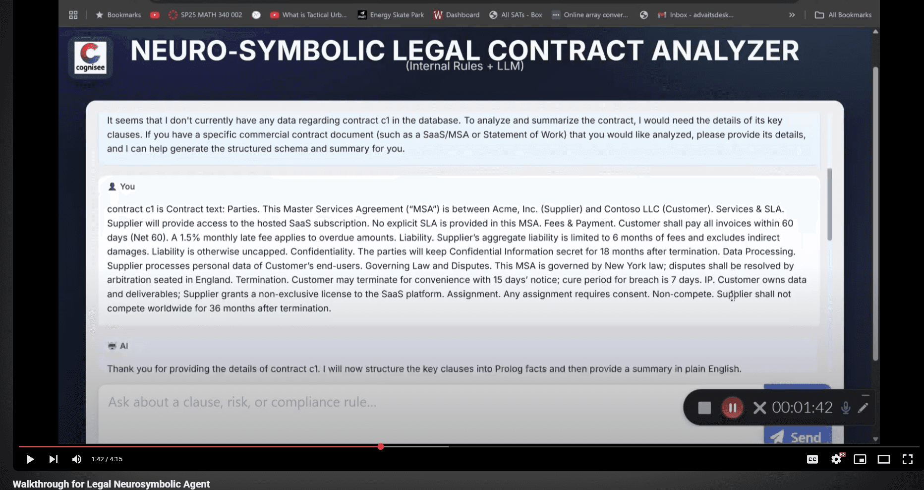 Neuro-Symbolic Legal Contract Analyzer cover